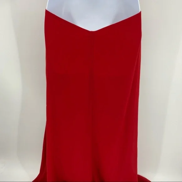 Fame and Partners The Lennox Dress in Cherry Red Size 8 New with Tags - Picture 12 of 15